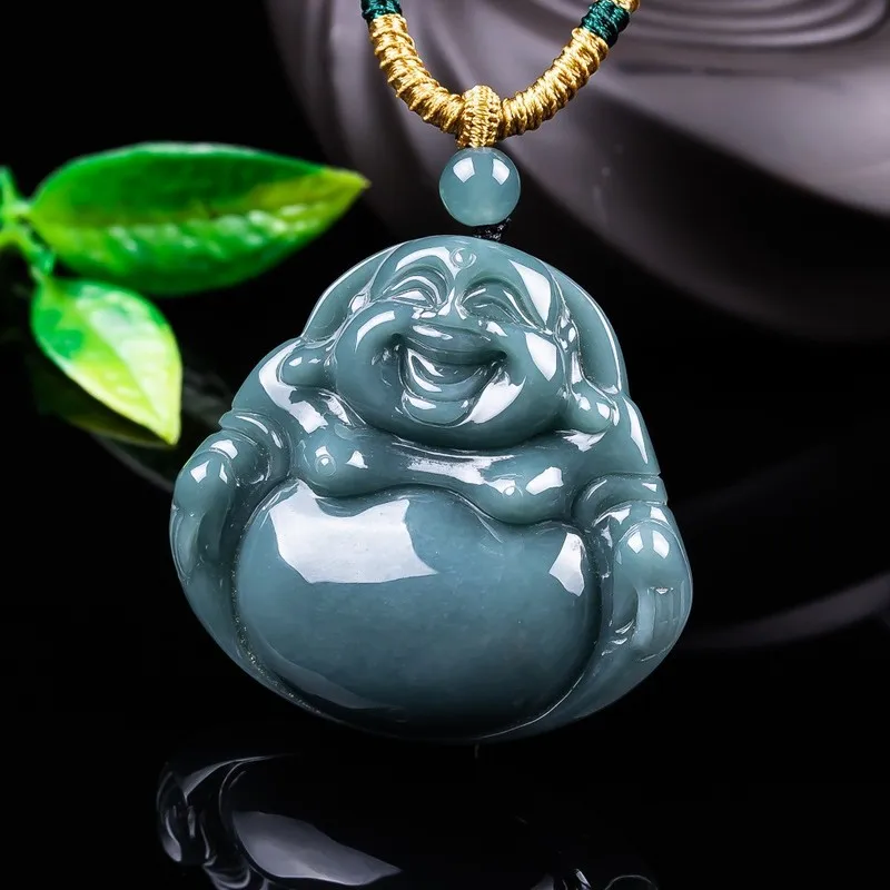 Pendant, Figurine, Maitreya , Laughing Buddha Statue, Jewelry, Artifacts, Jade Pendants