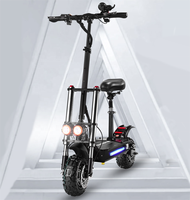 Electric Scooter 6000W Double Powerful Motor 60V38AH Aluminum battery 11Inch Electric Scooter 120KM Max Mileage Folding EScooter