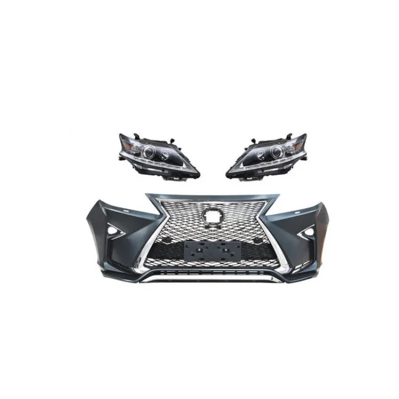 

Factory Sales 209-2015 RX Upgrade 2016 RX RX350 RX450H Body Kit Old Renovation New LED Headlight Bumper Bodykit