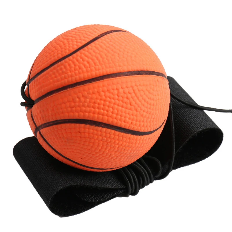 Magic Ball Handgelenk-Hüpfball an der Schnur, elastisch, springender Rückkehrball, langweiliges Handballspiel, Hand-Rebound-Ball, Baseball, Basketball