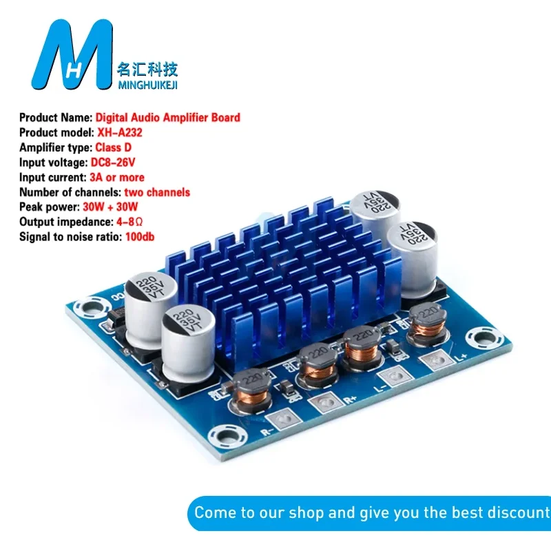 TPA3110 XH-A232 30W…