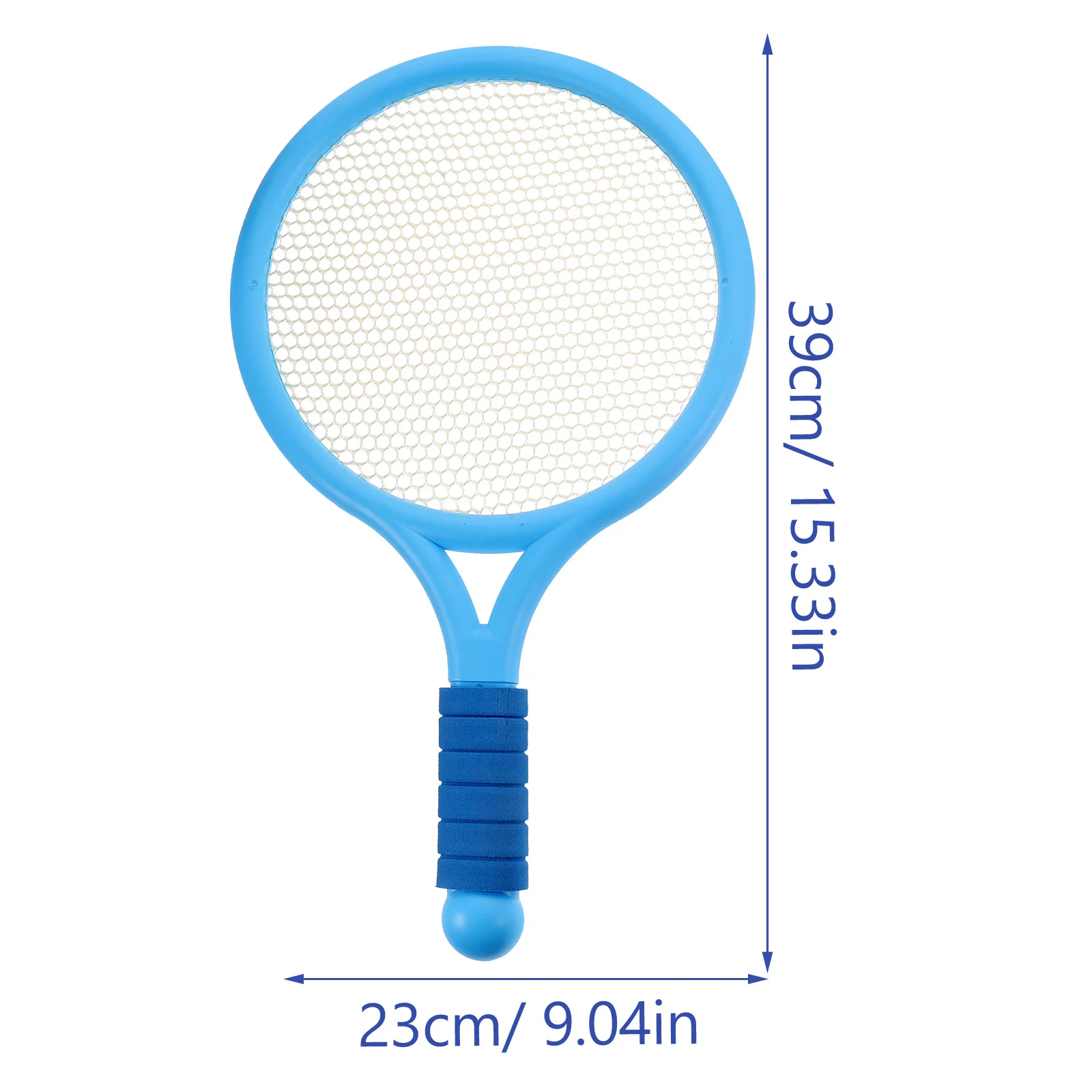 مجموعة واحدة من مضارب كرة الريشة للأطفال، أداة أنشطة رياضية خارجية مع كرة لعبة حقيقية، تجربة آمنة وخفيفة الوزن للأطفال #6