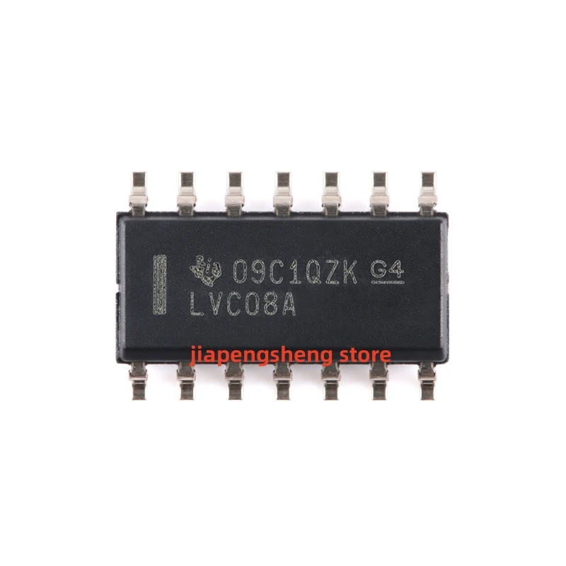 

New Original SN74LVC08ADR Patch SOIC-14, 4-Way 2-Input Positive and Gate Chip, 10Pcs