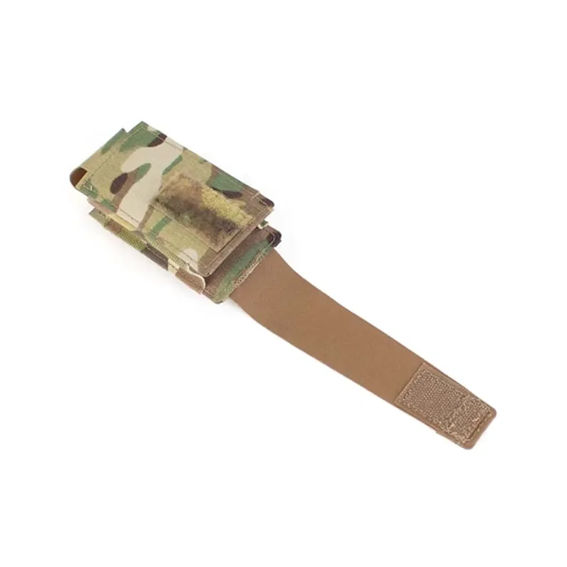 Chaleco táctico MOLLE con bolsa multifunción para flashbang - imagen 4
