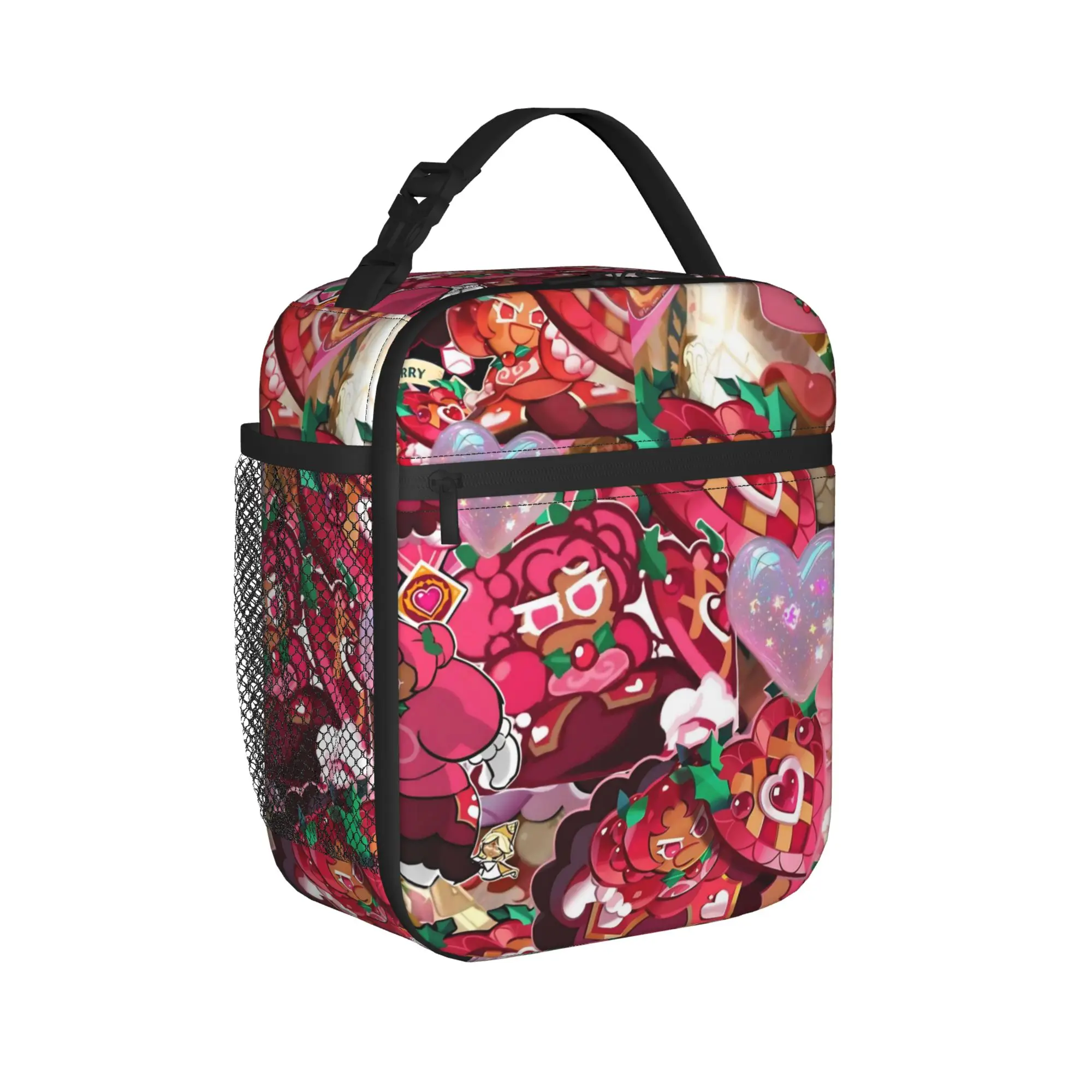 Cookies Run Kingdoms Thermal Insulated Lunch Bags for Office Cartoon Portable Food Bag Thermal Cooler Lunch Box