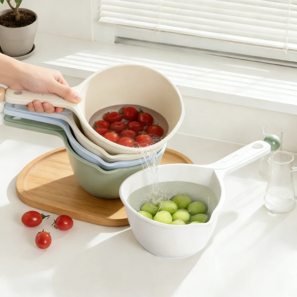 

Плотный пластиковый черпак для воды, кухонный, в стиле легкой роскоши, для мытья волос детям, бытовые аксессуары