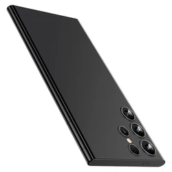 0.3mm Ultra Thin Matte Soft Case For Samsung Galaxy S24 Ultra Back Cover For Samsung Galaxy S24 Plus + Fundas Bumper Coque Shell