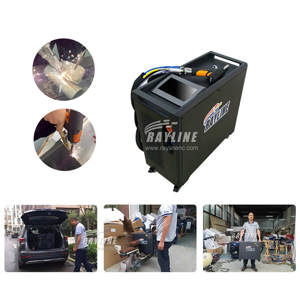 2024 New 4 in 1 fiber laser Soldering Cleaning Machine 1500w 2000w Handheld Promotion for Metal Welder Max