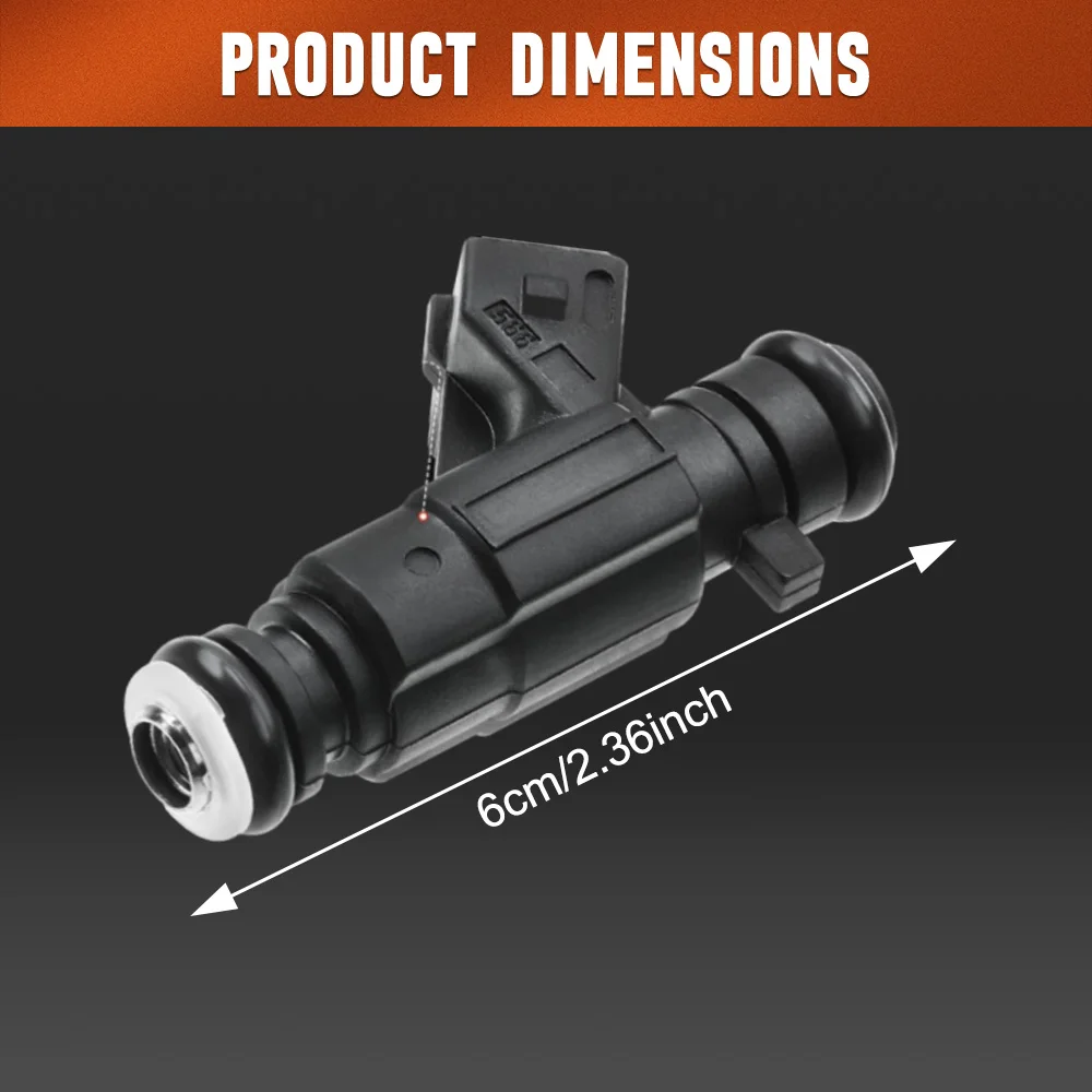 Inyector de combustible ABS y metal para Mercedes-Benz CLK320 V6 3.2L SOHC C208/A208 1998-2000 1120780049   A 1120780049