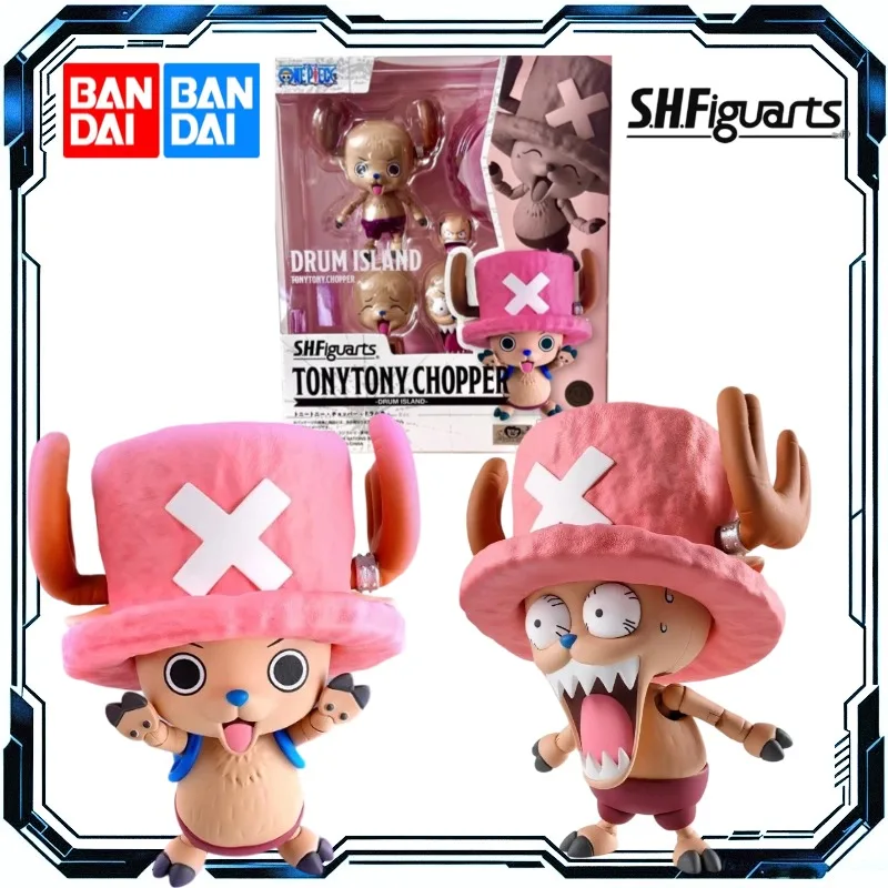 

Bandai S.H.Figuarts TonyTony Chopper Drum Island Arc One Piece Articulated Action Figure with Extra Face Parts Collectible