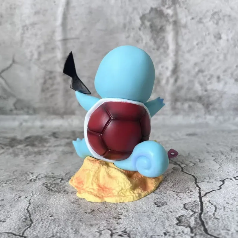 Figurka Pokémon Squirtle 10 cm Dostępna od ręki Dekoracja na biurko Idealny prezent na Boże Narodzenie, urodziny, Nowy Rok dla fanów Pokémon Anime