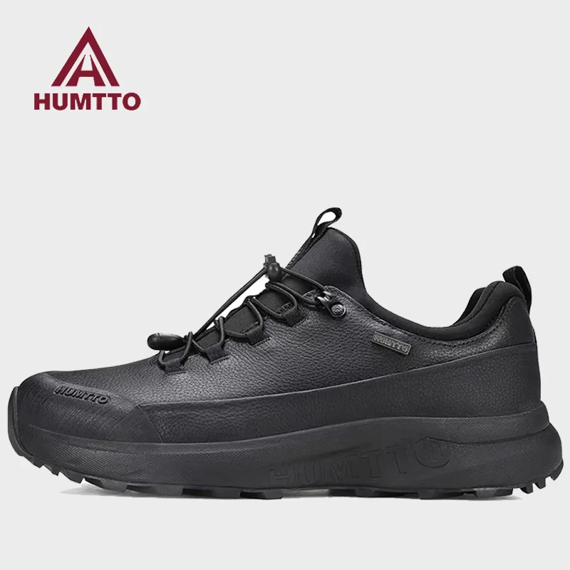 

HUMTTO Cowhide Hiking Shoes Men Winter Outdoor Sports Climbing Shoes casual shoes travel boots running outdoor Trekking Sneakers