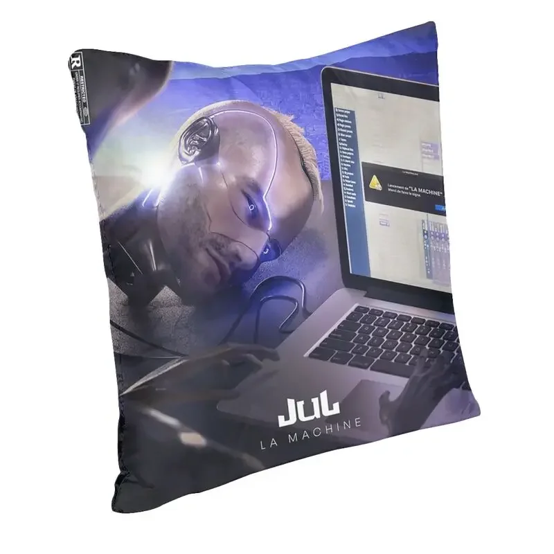 Fashion Jul The Machine Cushion Covers 40x40 Velvet French Rapper Pillow Case for Sofa Car Square Pillowcase Bedroom Decoration