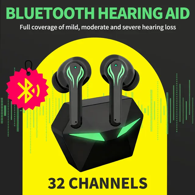 Latest Generation Hearing Aid For Deafness 32 Channels Bluetooth