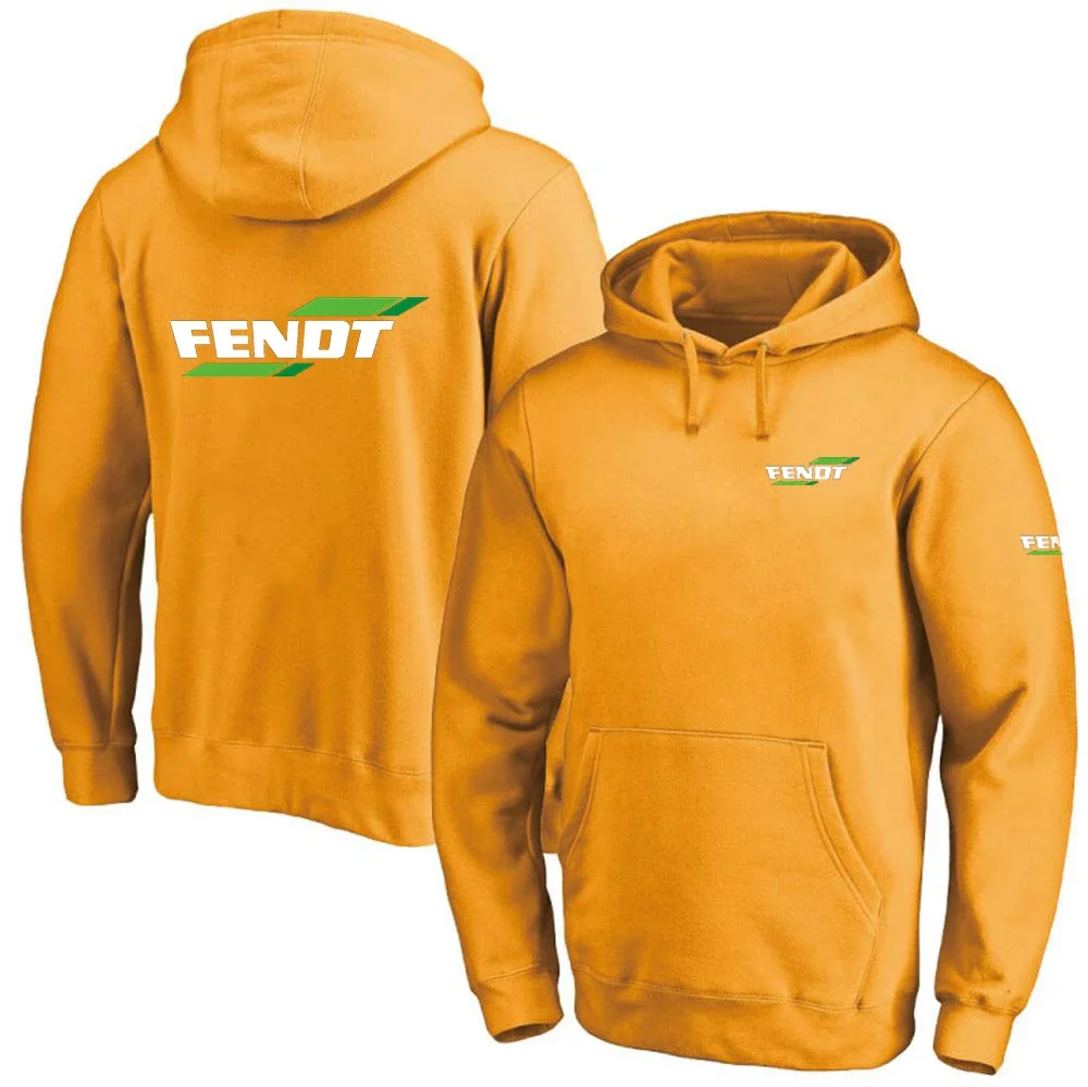 

2024 Fashion Man's FENDT Logo Printing Solid Color Classic Hoodies Spring Autumn New Hip Hop High Quality Cotton Hooded Pullover