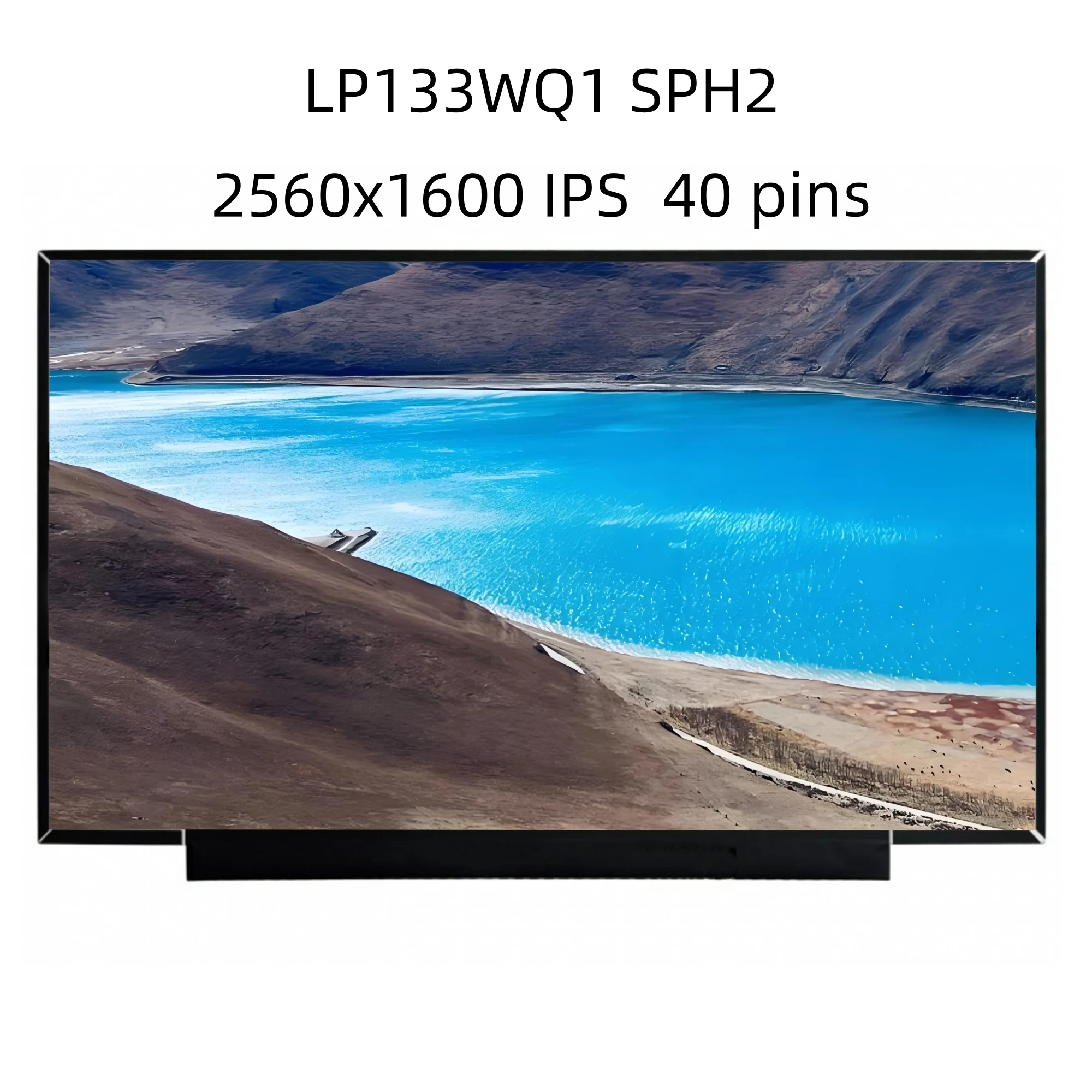 Display NEW LP133WQ1 SPH2 2560X1600 LCD MATRIX 13.3 INCH IPS EDP Laptop LED Screen
