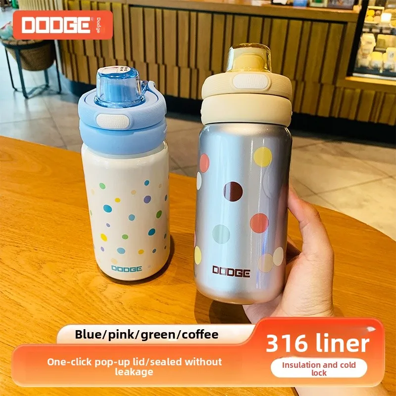 

Doe 36 Inner Barrel Insulated Stainl Steel Water Bottle Large Capaci Portable Double Drink St Cup for Students