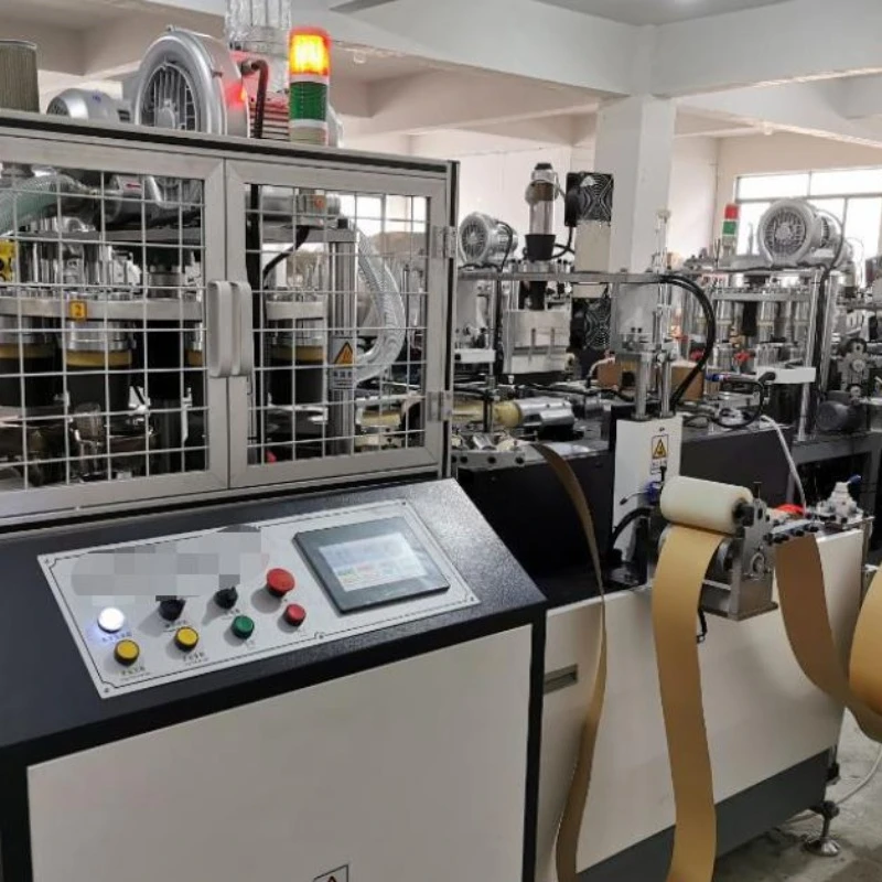 High Speed Automatic Paper Bowl Water Carton Cup Forming Machine Biodegradable Disposable Paper Cup Making Machine Price