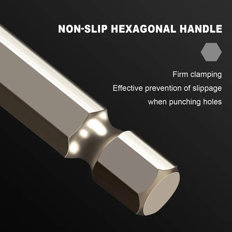 Hexagonal Handle Spiral Groove Cross Tile Drill Bits Ceramic Four-Blade Drill Glass Tile Drill Vitrified Brick Tungsten Carbide