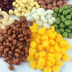 20g Simulation Whole Grain Decoration Food Toys Accessories Fake Corn Miniature Decoration Christmas Ornaments
