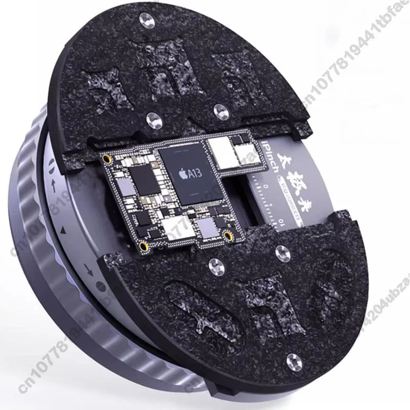 Quick Fastening & 360° Rotation - Universal Chuck Type Fixing Clamp for Mobile Phone Motherboards