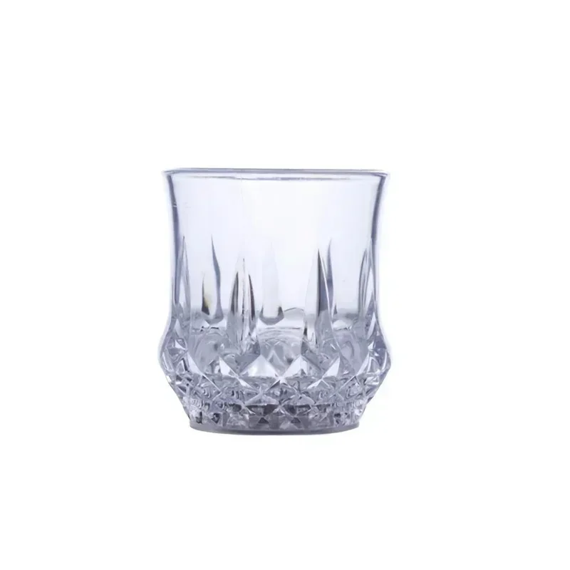 Light Up Cup 120ml Glow in the Dark LED Beverage Glass for Social Events Bars Restaurants and Nighttime Celebrations