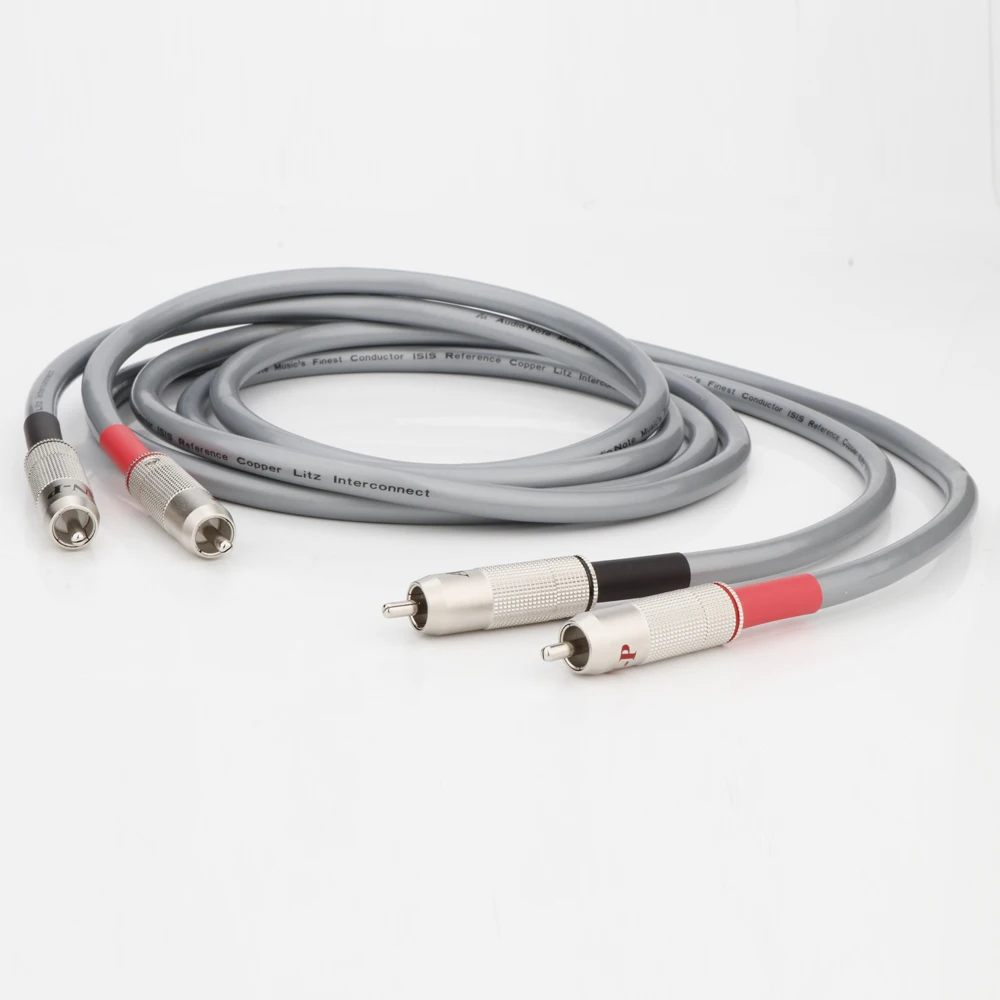 Audio Note AN-Vx Audio Cables Solid Silver 99.99% RCA Interconnects Hi-End Extend Audio Single Cable