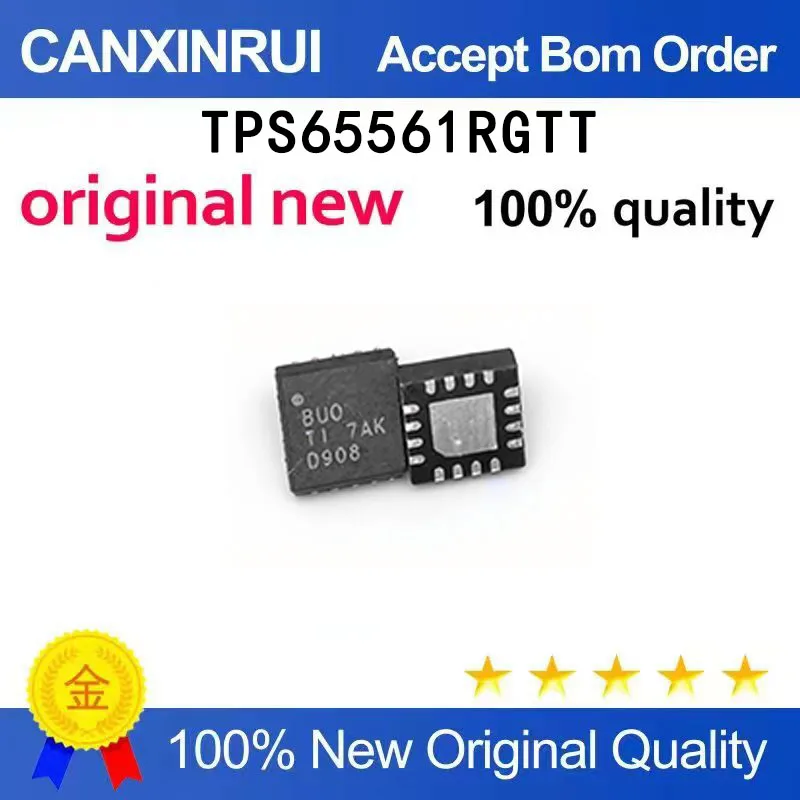 

(5-100 pieces)Brand new original TPS65561RGTT silk screen BUO 16-QFN spot chip