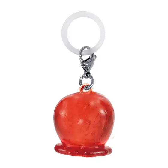 Bandai-Colgante de caramelo de fruta simulada, modelo de figuras de acción, colgante de paraguas Gashapon, accesorios para bolso, oficial genuino