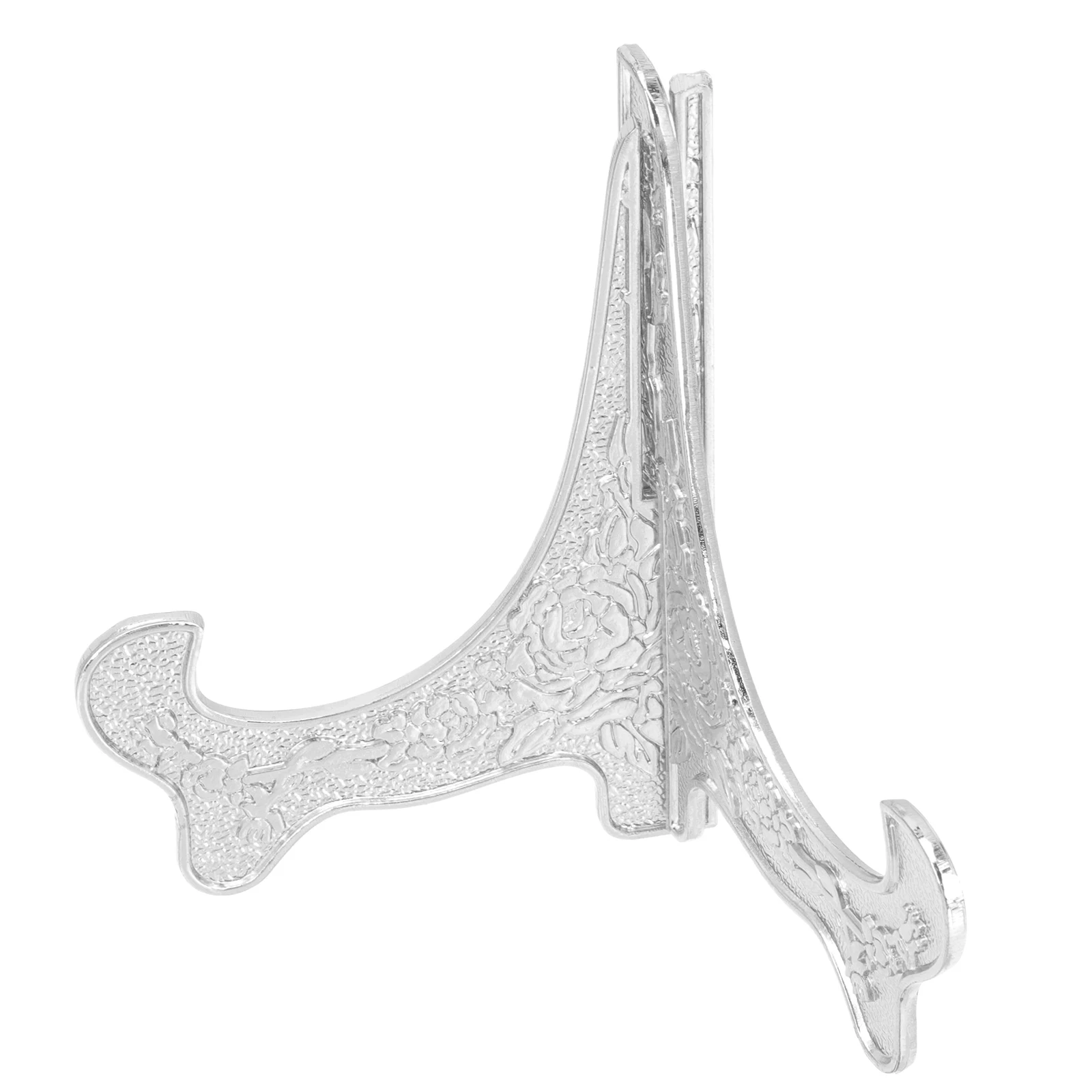 

Medal Holder Easel Plate Stand Zinc Alloy Small Silver Size Display Stand for Home Decor Party Wedding