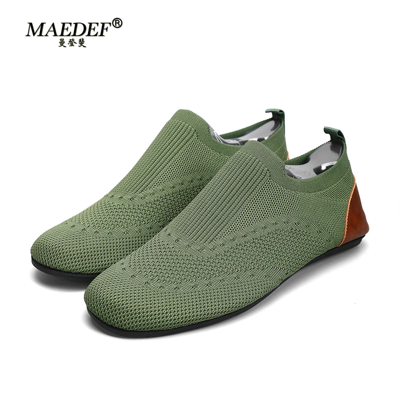 

MAEDEF Mens Shoes Home Slippers Man Shoes Thin Bottom Male Casual Loafers Man Slippers Tennis Shoes for Men Loafers Walking Shoe