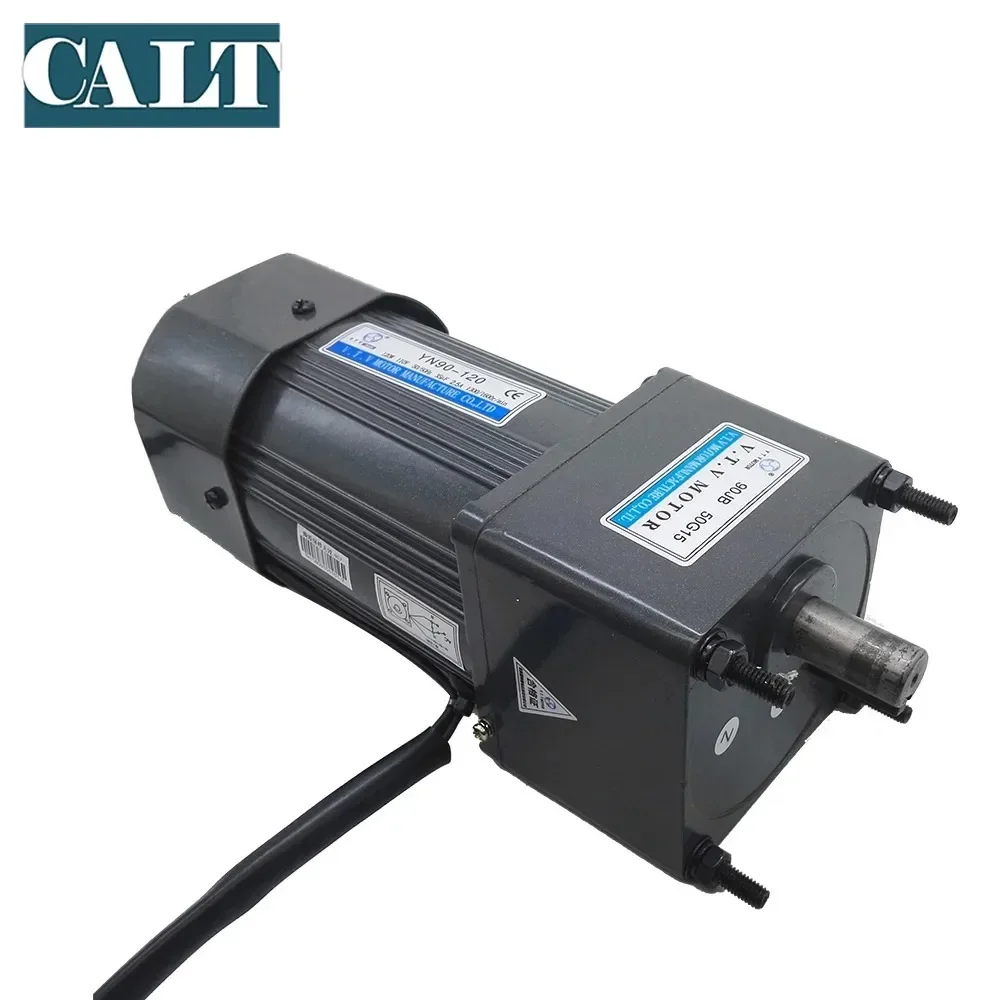 Tersedia 3 Kabel YN90-120/90JB30G15 120Watt 220 Volt Rpm Rendah Torsi Tinggi Motor Roda Gigi Ac