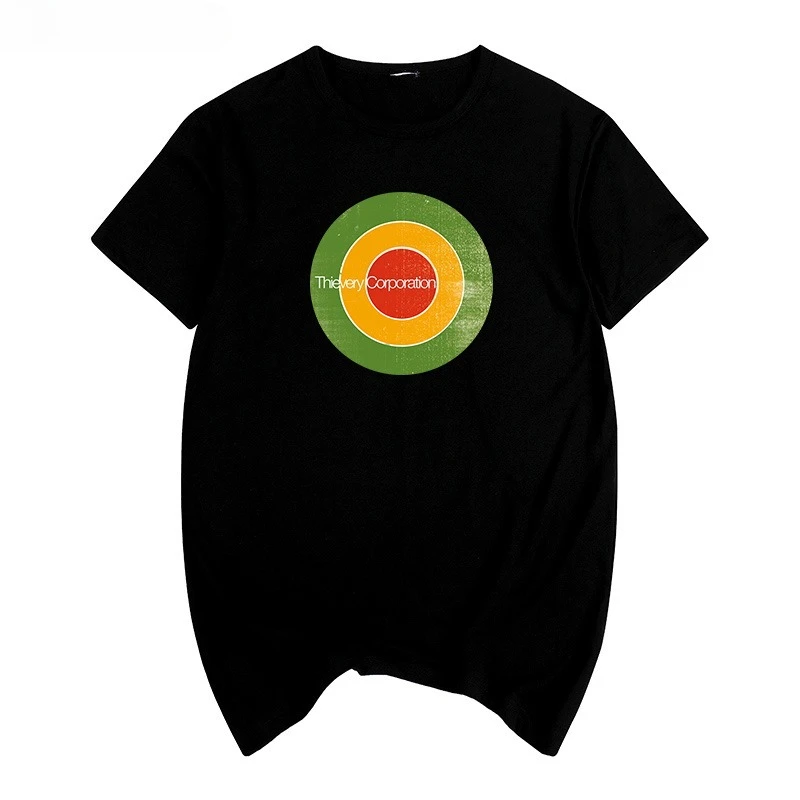 Thief Band Rock Jamaican Reggae Music Men's and Women's Short-Sleeved T-Shirt