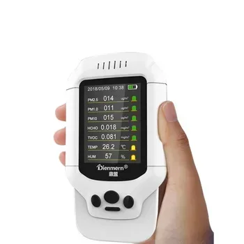 

indoor PM2.5 sensor PM2.5 Formaldehyde Detector pm meter TVOC HCHO gas monitor PM10 PM1.0 air quality monitor