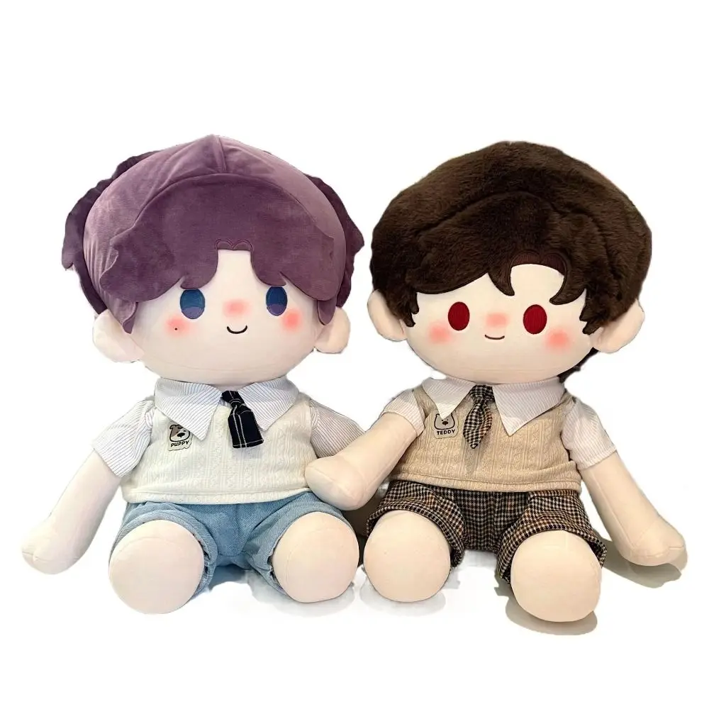 Stuffed Doll Changing Dressing Game Fans Gift Toys 40cm Cotton Doll Clothes Cool High-Quality Shirt Tie Vest Pants Hoodie Suit