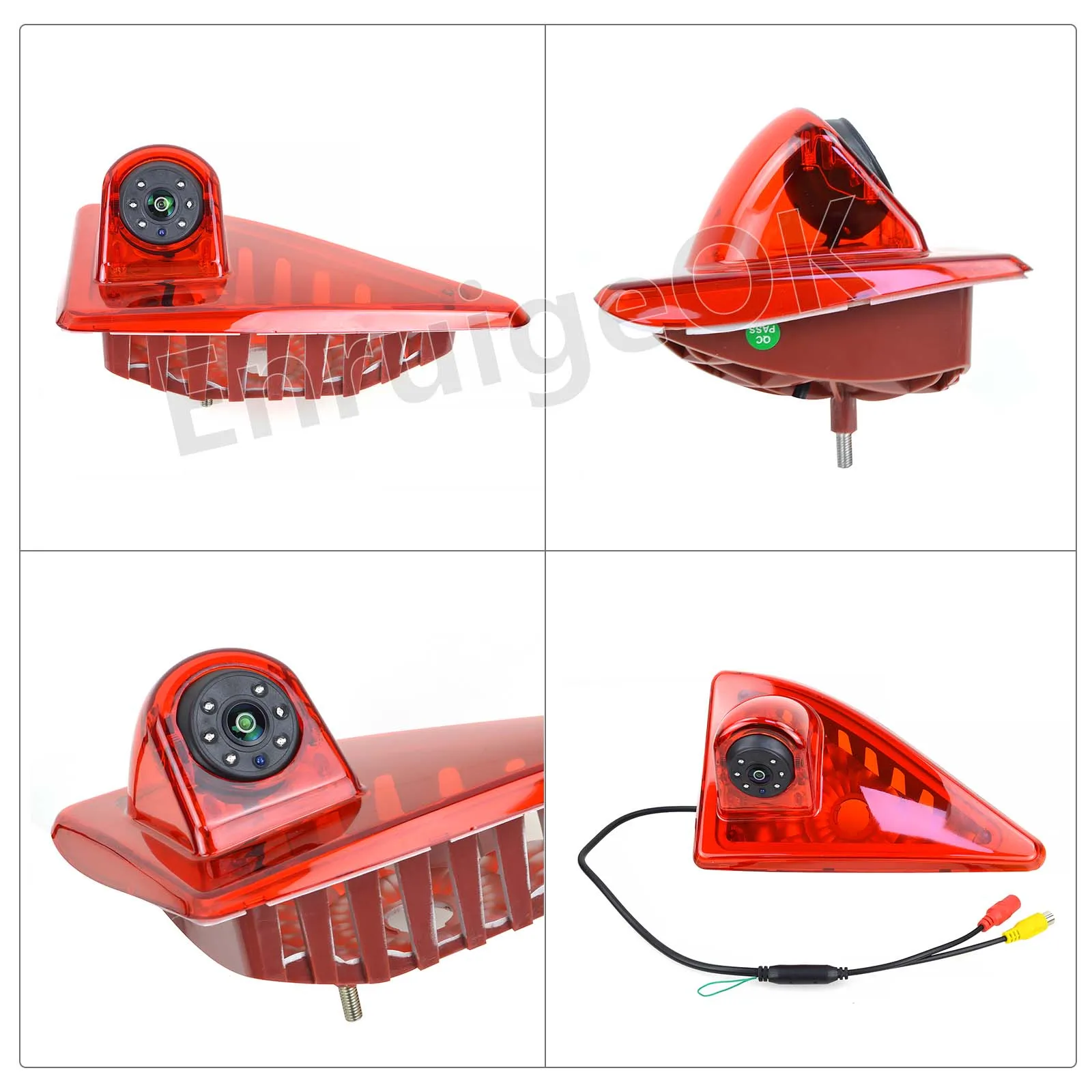 3rd Brake Light Backup Camera Monitor Kit for Renault Master /Nissan NV400 /Opel Movano (2010-2016) Car Reverse Rear View Camera