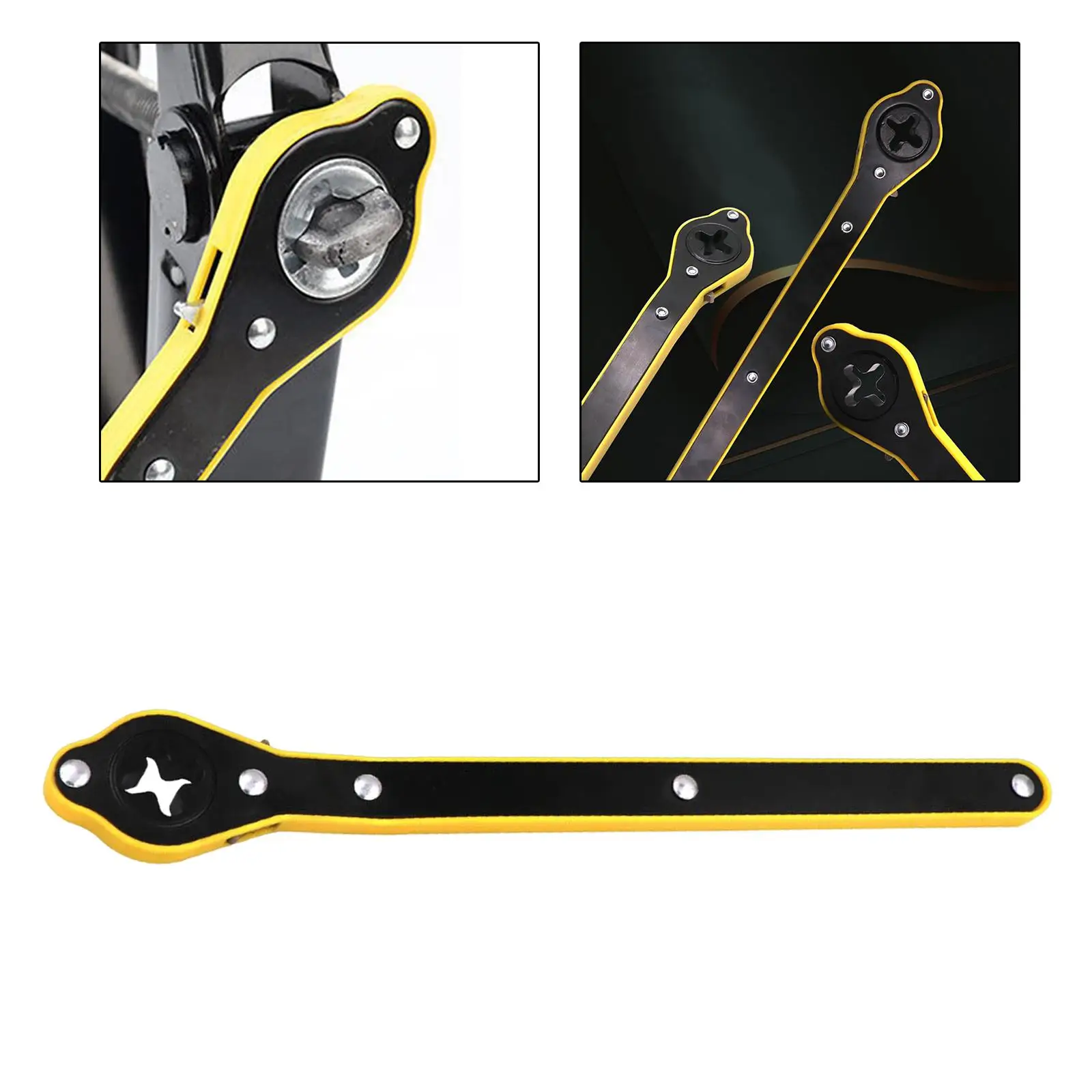 

Auto Labor Saving Ratchet Handle Wrench, Heat Treatment ,Multifunctional Cross Type Wrench ,Car SUV ,Automotive