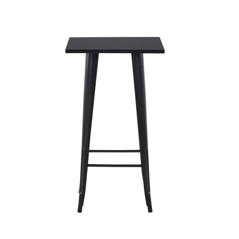 for Fashion Casual Retro Metal Table Durable Steel Structure Square Restaurant  Counter
