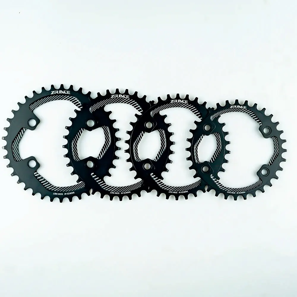 ZRACE BCD96-M MTB Round Chainrings Chainwheel Asymmetrical Narrow Wide Teeth 32T/34T/36T/38T for M8000 M7000 M6000