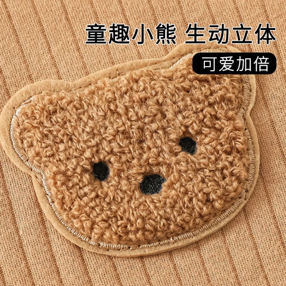 AYNIGIELL ملابس علوية لحديثي الولادة + سراويل للجنسين ملابس قطنية للأطفال البنات بأكمام طويلة ملابس للأطفال حديثي الولادة من عمر 0 إلى 18 شهرًا