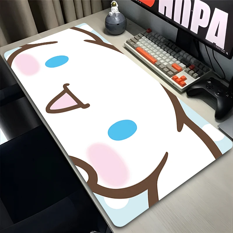 

Mouse Pad Laptop Non Slip Extended Desktop Mouse Mat PC Kawaii Anime Keyboard Pad Gaming Accessories Mousepad S-sanrio Rubber HD