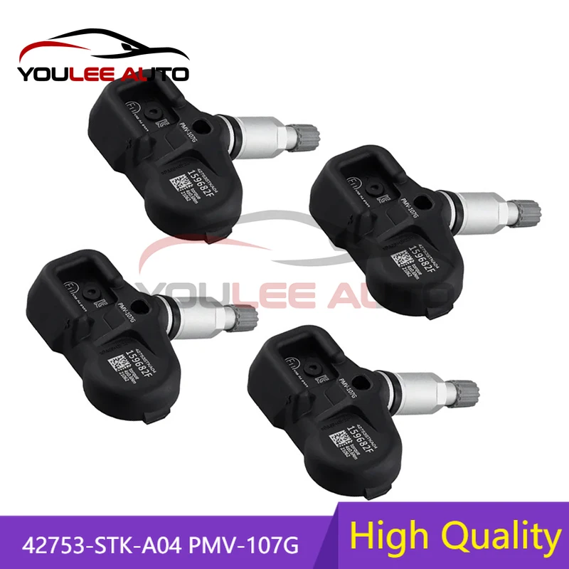 

1/4Pcs 42753-STK-A04 PMV-107G 42753STKA04 42753STKA03 315MHz TPMS Tire Pressure Sensor For Acura MDX TSX RDX Honda Pilot 07-15