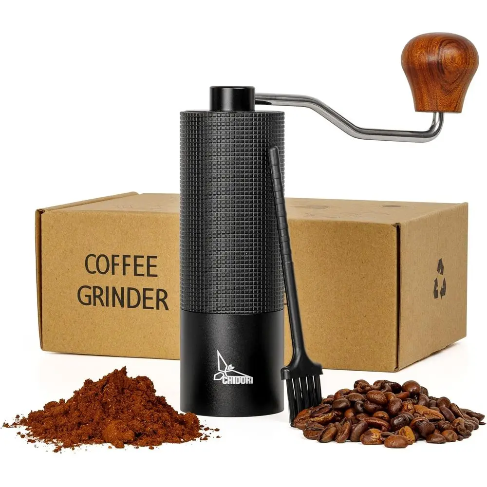

Manual Coffee Grinder, Hand Crank Coffee Grinder, French Press, Pour Over, Portable Coffee Grinder, Camping and Travel