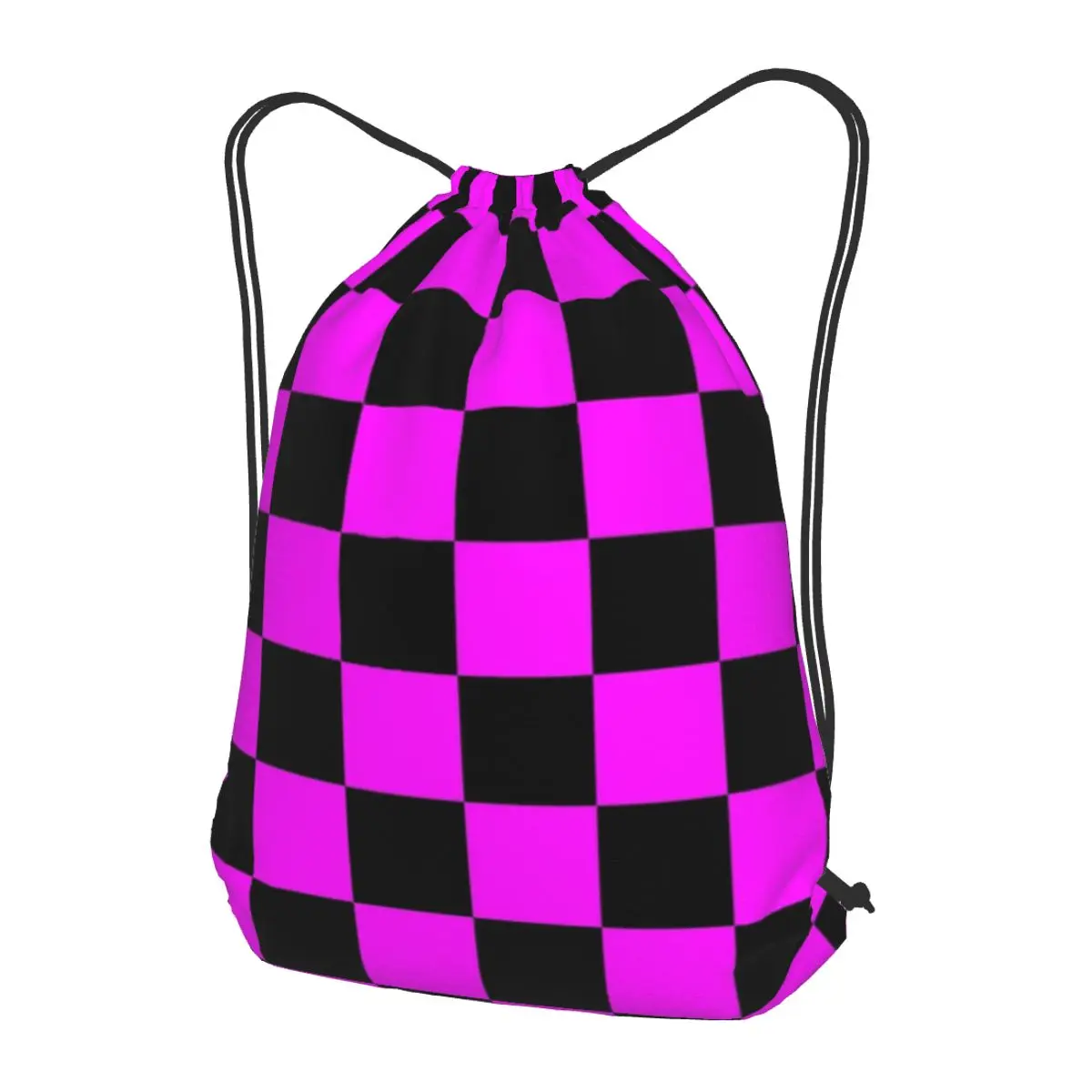 Missing Texture Backpacks Casual Drawstring Bundle Pocket Sports Bag Book Bags for Man Woman School