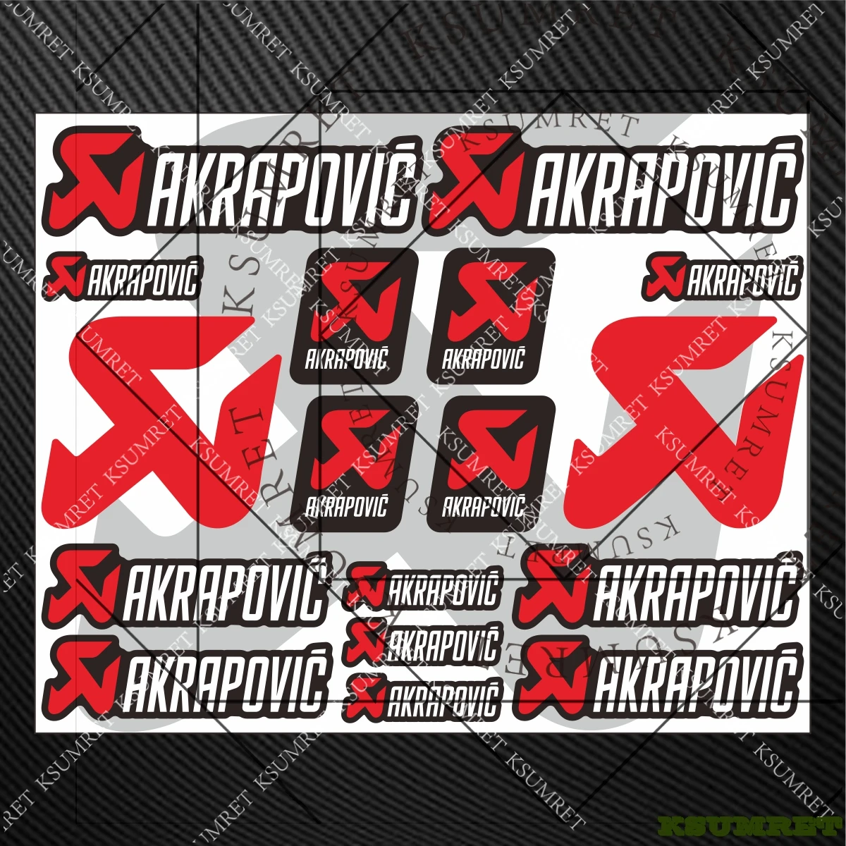 For Akrapovic Exhau…