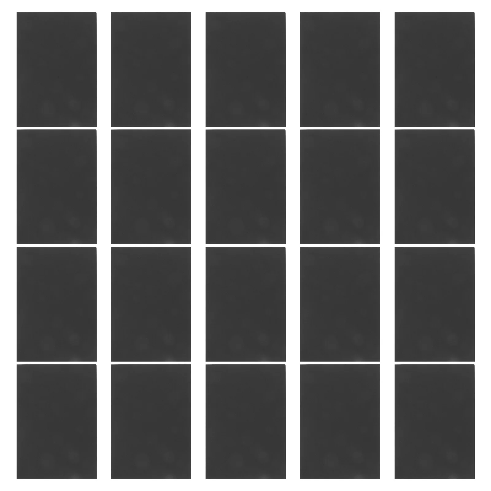 20Pcs Black Construction Paper A4 250G Thick Card Stock for Printing Writing Copying Calligraphy Projects DIY Greeting Cards