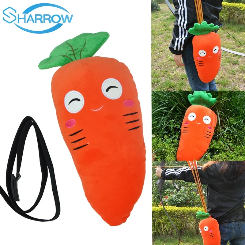 

Archery Arrow Quiver Creative Cartoon Smile Radish Belt Waist Hip Portable Arrow Tube Hunting Accessories Shooting Practice Gift