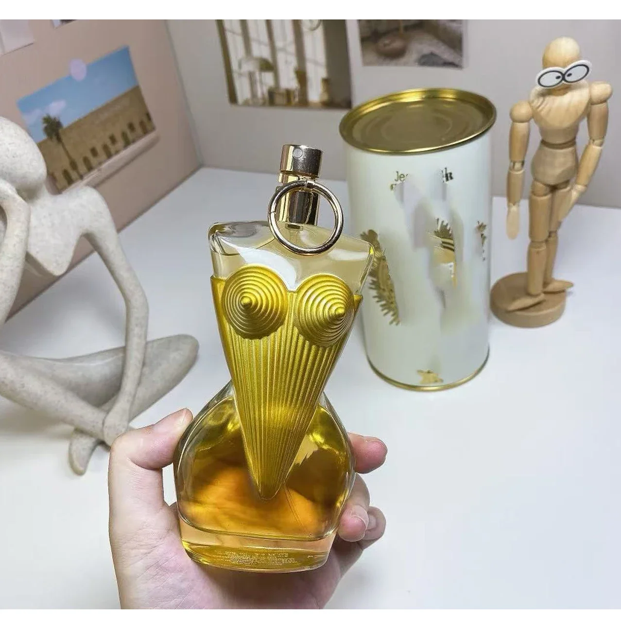 عطر إلهي مستوحى من زجاجة نون، عطر موسكي ونظيف للبشرة، عطر يدوم طويلاً، عطر يومي أنيق للنساء #2