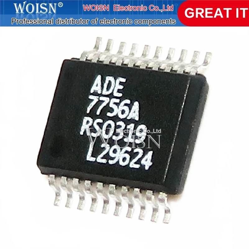 

10PCS ADE7756ARSZ ADE7756ARS ADE7756 SSOP-20