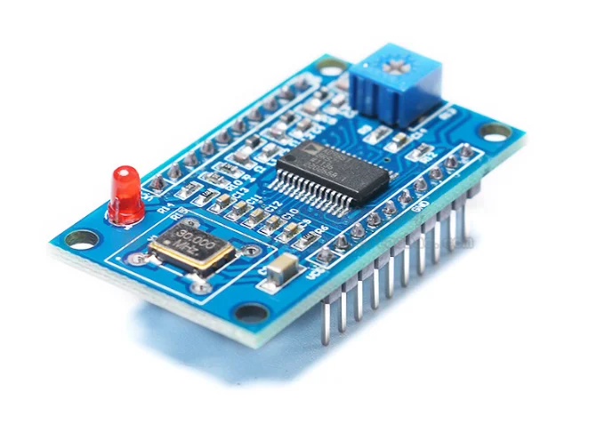 AD9850 AD9851 Модуль генератора сигналов DDS 2 сигнальных волн (0-70 МГц) и 2 прямоугольных волн (0-1 МГц) + схема схемы